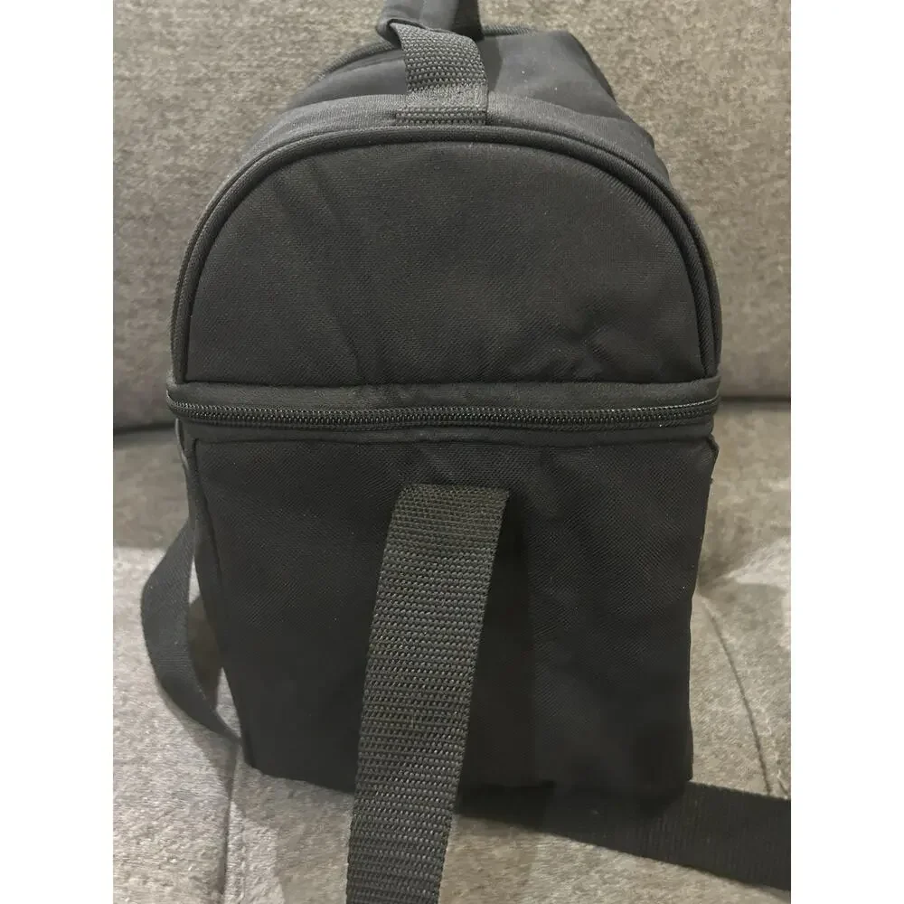 Carhartt Black Two Compartment Lunch Cooler